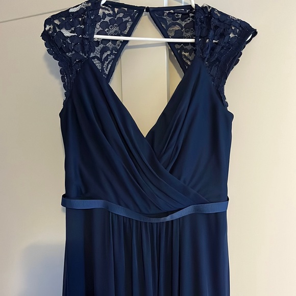 Lace Cap Sleeves Davids Bridal F955 